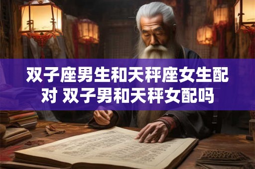 双子座男生和天秤座女生配对 双子男和天秤女配吗