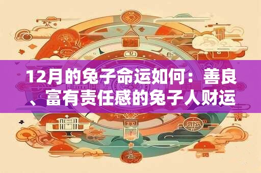 12月的兔子命运如何：善良、富有责任感的兔子人财运事业展望