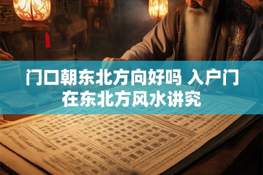 门口朝东北方向好吗 入户门在东北方风水讲究
