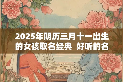 2025年阴历三月十一出生的女孩取名经典  好听的名字大全