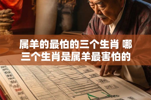 属羊的最怕的三个生肖 哪三个生肖是属羊最害怕的