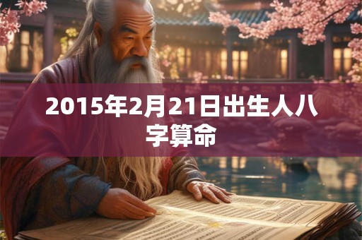 2015年2月21日出生人八字算命