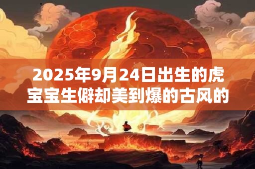 2025年9月24日出生的虎宝宝生僻却美到爆的古风的起名有哪些