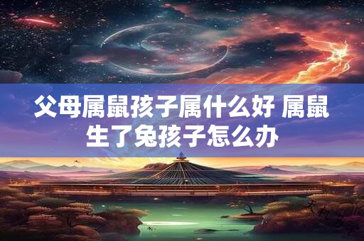 父母属鼠孩子属什么好 属鼠生了兔孩子怎么办