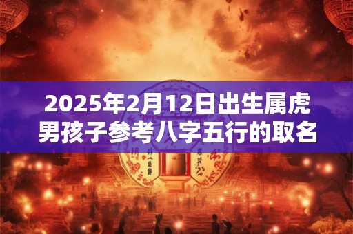 2025年2月12日出生属虎男孩子参考八字五行的取名宝典
