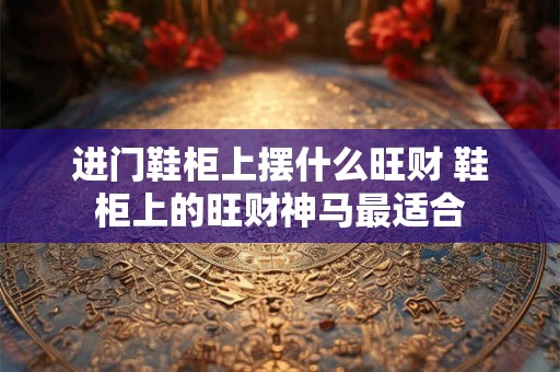 进门鞋柜上摆什么旺财 鞋柜上的旺财神马最适合