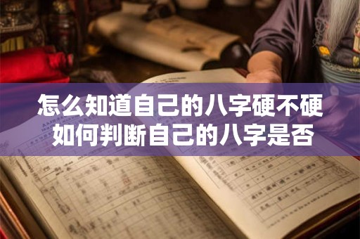 怎么知道自己的八字硬不硬 如何判断自己的八字是否硬
