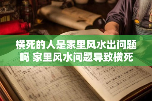 横死的人是家里风水出问题吗 家里风水问题导致横死