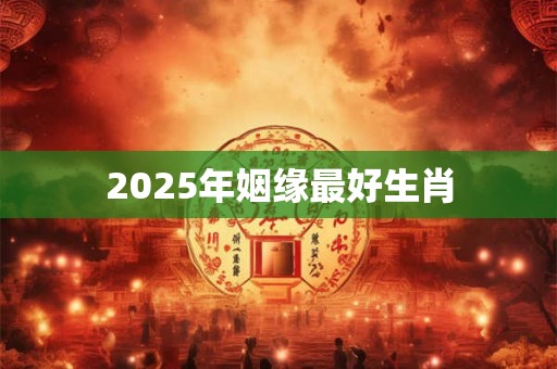 2025年姻缘最好生肖 2025年姻缘最好生肖