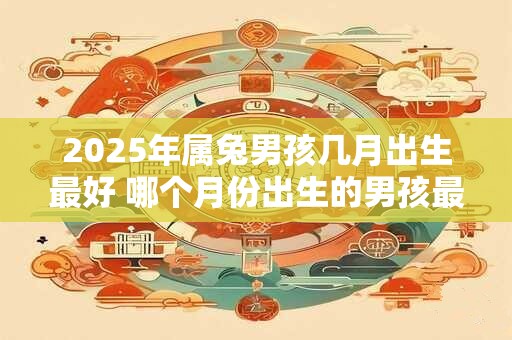 2025年属兔男孩几月出生最好 哪个月份出生的男孩最适合于2025年的属兔人