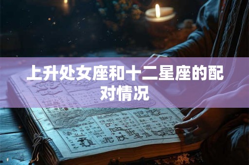 上升处女座和十二星座的配对情况