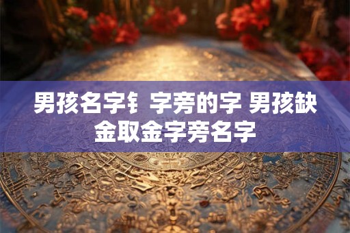 男孩名字钅字旁的字 男孩缺金取金字旁名字