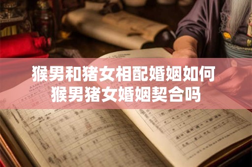 猴男和猪女相配婚姻如何 猴男猪女婚姻契合吗
