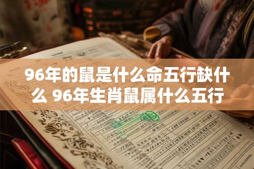 96年的鼠是什么命五行缺什么 96年生肖鼠属什么五行缺哪个