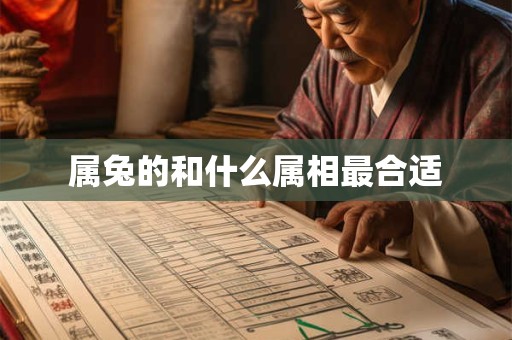 属兔的和什么属相最合适