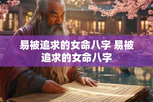 易被追求的女命八字 易被追求的女命八字