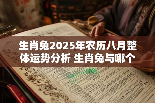 生肖兔2025年农历八月整体运势分析 生肖兔与哪个属相相配最好