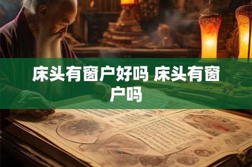 床头有窗户好吗 床头有窗户吗