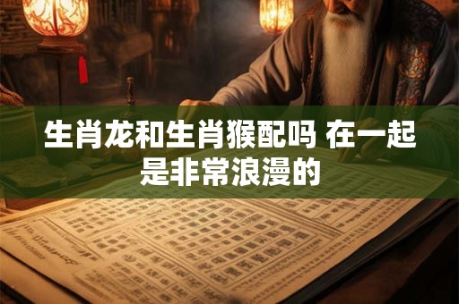 生肖龙和生肖猴配吗 在一起是非常浪漫的