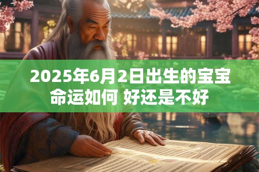 2025年6月2日出生的宝宝命运如何 好还是不好