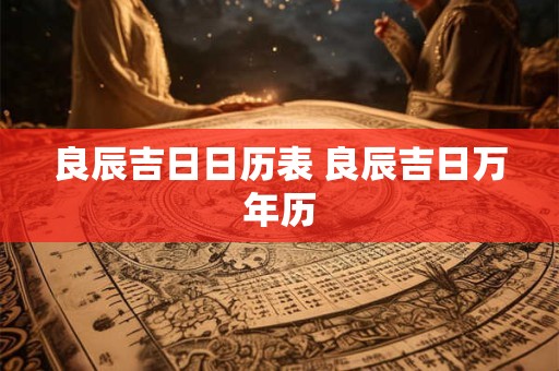 良辰吉日日历表 良辰吉日万年历