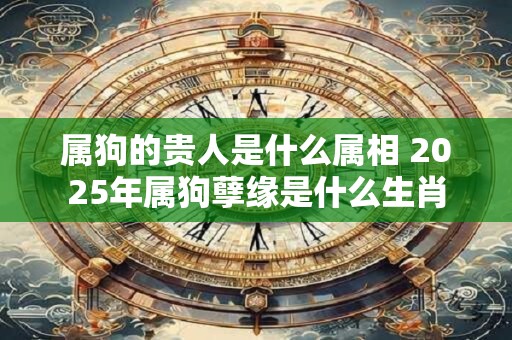 属狗的贵人是什么属相 2025年属狗孽缘是什么生肖