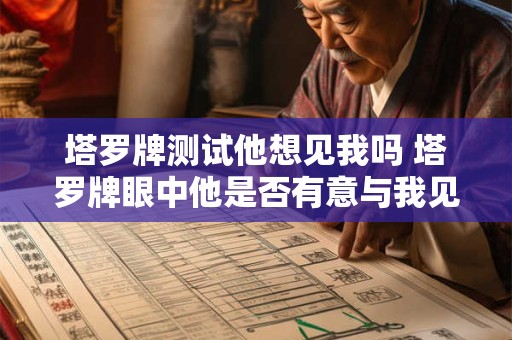 塔罗牌测试他想见我吗 塔罗牌眼中他是否有意与我见面