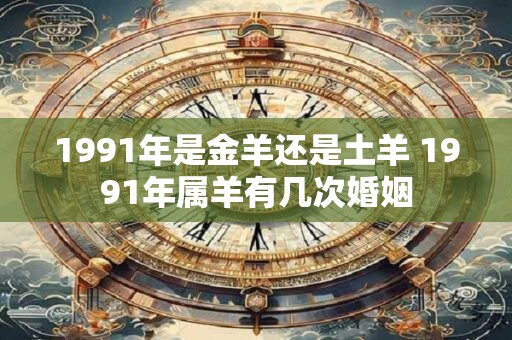 1991年是金羊还是土羊 1991年属羊有几次婚姻