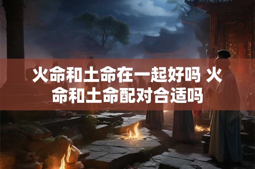 火命和土命在一起好吗 火命和土命配对合适吗