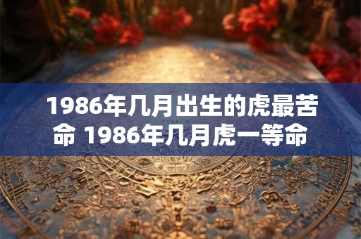 1986年几月出生的虎最苦命 1986年几月虎一等命 1986年几月出生的虎最苦命 1986年几月虎一等命