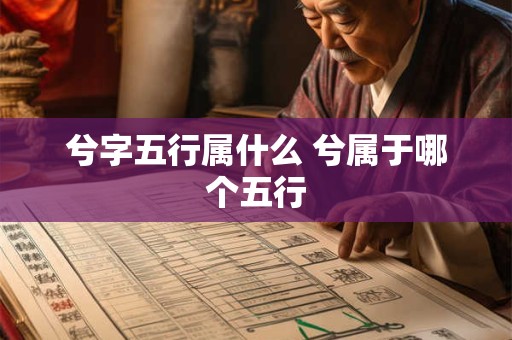 兮字五行属什么 兮属于哪个五行