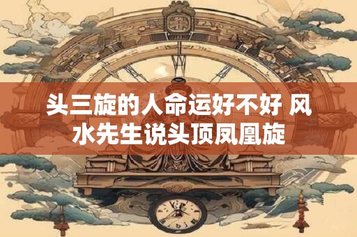 头三旋的人命运好不好 风水先生说头顶凤凰旋