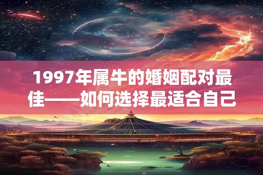 1997年属牛的婚姻配对最佳——如何选择最适合自己的对象
