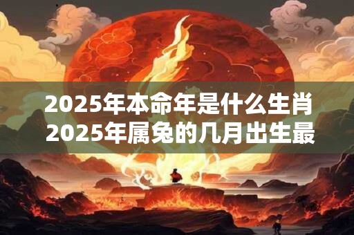 2026年本命年是什么生肖 2026年属兔的几月出生最好命