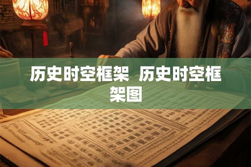 历史时空框架  历史时空框架图