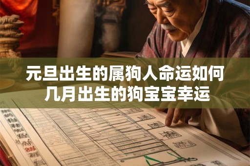 元旦出生的属狗人命运如何 几月出生的狗宝宝幸运
