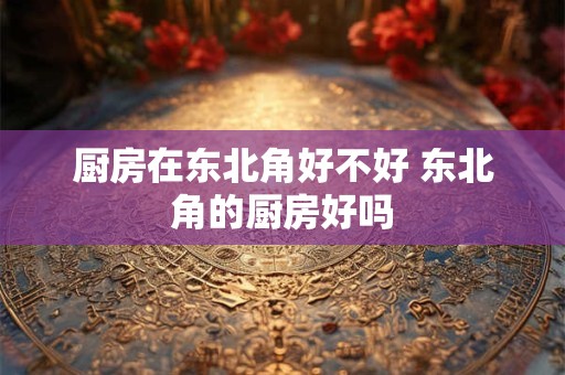 厨房在东北角好不好 东北角的厨房好吗