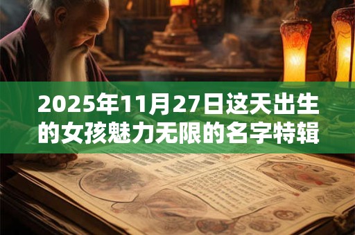 2025年11月27日这天出生的女孩魅力无限的名字特辑