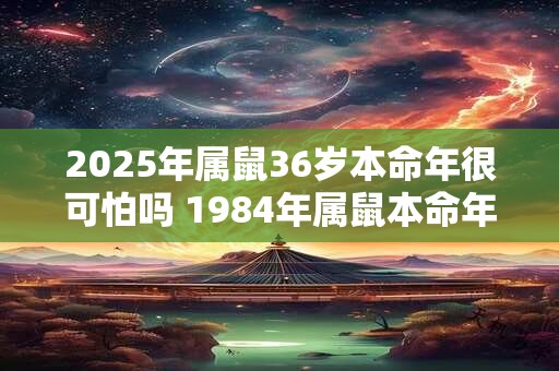 2025年属鼠36岁本命年很可怕吗 1984年属鼠本命年运势