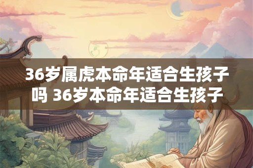 36岁属虎本命年适合生孩子吗 36岁本命年适合生孩子吗