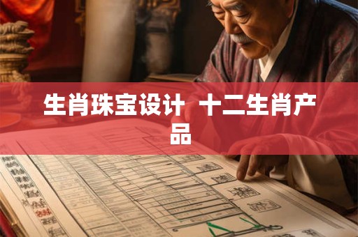 生肖珠宝设计  十二生肖产品