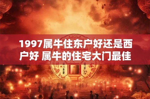 1997属牛住东户好还是西户好 属牛的住宅大门最佳方向