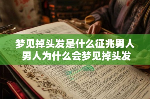 梦见掉头发是什么征兆男人 男人为什么会梦见掉头发