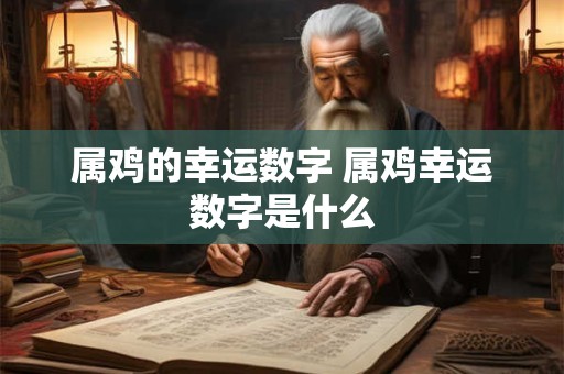 属鸡的幸运数字 属鸡幸运数字是什么