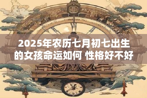 2025年农历七月初七出生的女孩命运如何 性格好不好