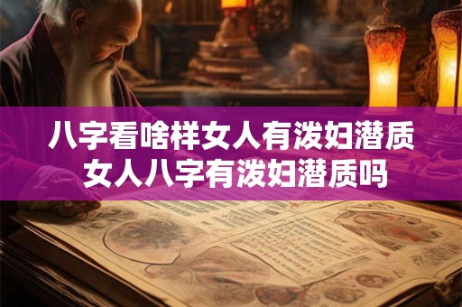 八字看啥样女人有泼妇潜质 女人八字有泼妇潜质吗