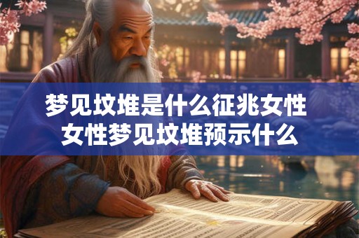 梦见坟堆是什么征兆女性 女性梦见坟堆预示什么
