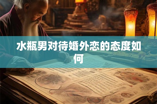 水瓶男对待婚外恋的态度如何