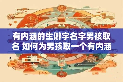 有内涵的生僻字名字男孩取名 如何为男孩取一个有内涵的生僻字名字