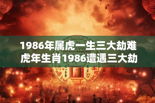 1986年属虎一生三大劫难 虎年生肖1986遭遇三大劫难